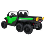 Elektrické autíčko Farmer Truck X-POWER - dvojmiestne, zelené